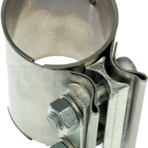 Dorman Exhaust Clamp, OE Solutions ™, Butt Joint Band Clamp, 2 Inch Outside Diameter, Regular, Stainless Steel, Single – 677-008
