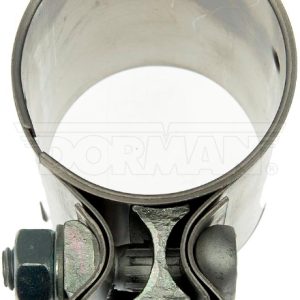 Dorman Exhaust Clamp, OE Solutions ™, Butt Joint Band Clamp, 2 Inch Outside Diameter, Regular, Stainless Steel, Single – 677-008