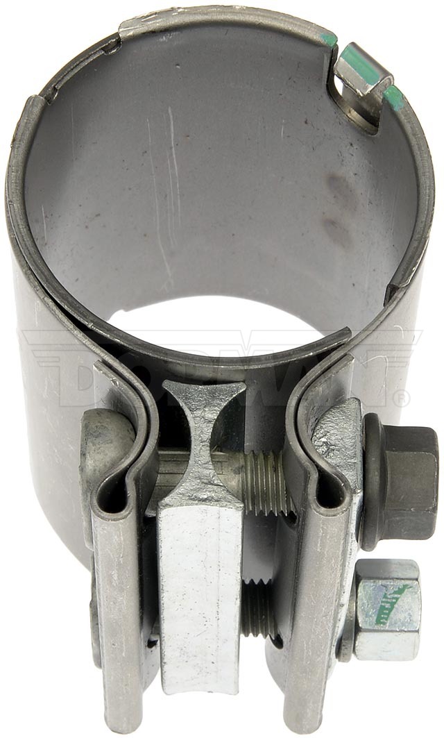 Dorman Exhaust Clamp, OE Solutions™, 2-1/2 Inch Diameter, Butt Joint Band Clamp, Steel, Regular, Single – 677-013
