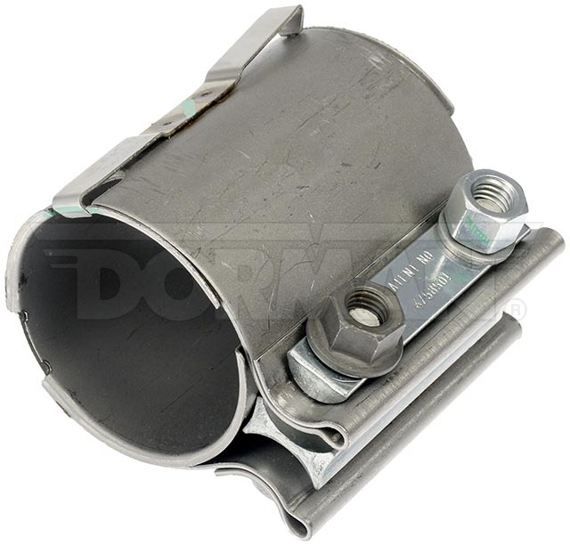 Dorman Exhaust Clamp, OE Solutions™, 2-1/2 Inch Diameter, Butt Joint Band Clamp, Steel, Regular, Single – 677-013