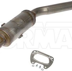 Dorman Catalytic Converter, OE Solutions ™, Manifold Assembly, Stainless Steel Case, 40 Inch Overall Length, Carb Compliant: No – 679-549