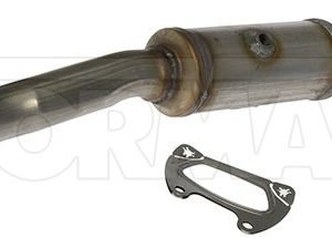 Dorman Catalytic Converter, OE Solutions ™, Stainless Steel, 38 Inch Overall Length, Carb Compliant: No, With Integrated Exhaust Manifold – 679-555