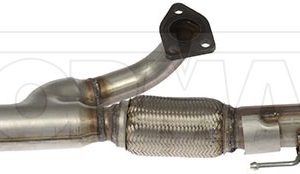 Dorman Exhaust Crossover Pipe, OE Solutions™, Polished, Metallic Gray, Stainless Steel, 1.8 Inch Diameter, Without Converters – 679-568