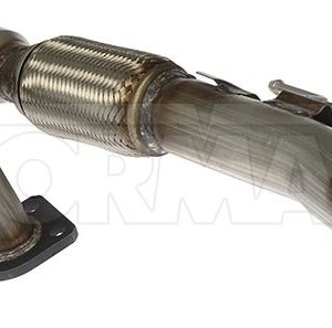 Dorman Exhaust Crossover Pipe, OE Solutions™, Polished, Metallic Gray, Stainless Steel, 1.8 Inch Diameter, Without Converters – 679-568