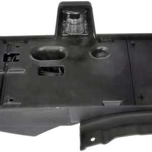 Dorman License Plate Bracket, Matte Black, Plastic – 68137