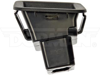 Dorman License Plate Light Bulb Lens, Black/ Clear, Plastic – 68215