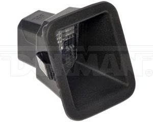 Dorman License Plate Light Bulb Lens, Black/ Clear, Plastic – 68215