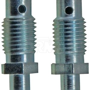 Dorman Brake Bleeder Screw, First Stop ™, 3/8 Inch-24 Thread, 1.11 Inch Length, Set of 2, Boxed – 6858