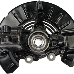 Dorman Spindle, OE Solutions ™, 27 Spline, Steel, Black, Painted, Single, With 1 Hub/ 1 Load Knuckle/ 1 Axle Nut/ 2 Pinch Bolt/ 1 Nut – 686-352