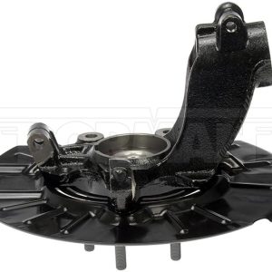 Dorman Spindle, OE Solutions ™, 27 Spline, Steel, Black, Painted, Single, With 1 Hub/ 1 Load Knuckle/ 1 Axle Nut/ 2 Pinch Bolt/ 1 Nut – 686-352