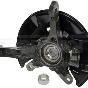 Dorman Spindle, OE Solutions ™, Steel, Painted, With Hub/ Bearing/ Axle Nut and Dust Shield, Single – 686-356