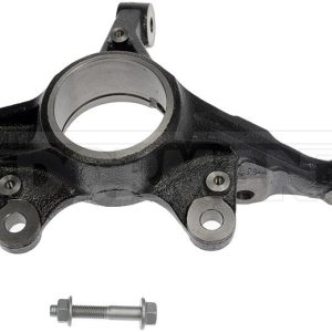 Dorman Spindle, OE Solutions™, Steel, Black/ Silver, With 1 Knuckle/ 1 Bolt/ 1 Nut – 686-396