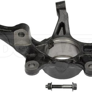 Dorman Spindle, OE Solutions™, Steel, Black/ Silver, With 1 Knuckle/ 1 Bolt/ 1 Nut – 686-396