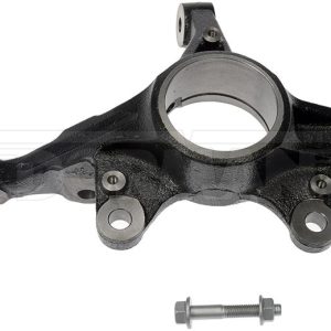 Dorman Spindle, OE Solutions™, Steel, Black/ Silver, With 1 Knuckle/ 1 Bolt/ 1 Nut – 686-397