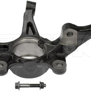 Dorman Spindle, OE Solutions™, Steel, Black/ Silver, With 1 Knuckle/ 1 Bolt/ 1 Nut – 686-397