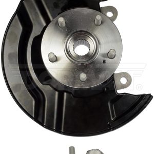Dorman Spindle, OE Solutions™, Single, Loaded Knuckle with Hub/ Bearing/ Dust Shield/ 5 Wheel Studs/ 5 Flange Bolts/ ABS, 30 Spline – 686-424