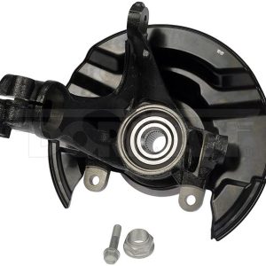 Dorman Spindle, OE Solutions™, Single, Loaded Knuckle with Hub/ Bearing/ Dust Shield/ 5 Wheel Studs/ 5 Flange Bolts/ ABS, 30 Spline – 686-424