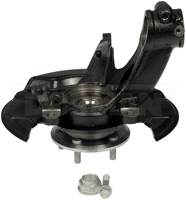 Dorman Spindle, OE Solutions™, Steel, Single, Loaded Knuckle with Hub/ Bearing/ Dust Shield/ 5 Wheel Studs/ 5 Flange Bolts/ ABS, 30 Spline – 686-425