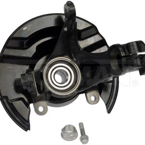 Dorman Spindle, OE Solutions™, Steel, Single, Loaded Knuckle with Hub/ Bearing/ Dust Shield/ 5 Wheel Studs/ 5 Flange Bolts/ ABS, 30 Spline – 686-425