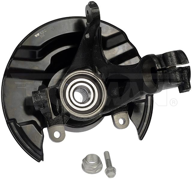 Dorman Spindle, OE Solutions™, Steel, Single, Loaded Knuckle with Hub/ Bearing/ Dust Shield/ 5 Wheel Studs/ 5 Flange Bolts/ ABS, 30 Spline – 686-425