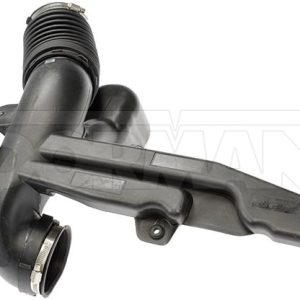 Dorman Air Intake Hose, OE Solutions ™, Molded Assembly, 4 Inch Outside Diameter, Rubber, One Piece, With Clamps – 696-010