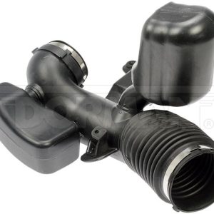 Dorman Air Intake Hose, OE Solutions ™, Molded Assembly, 4 Inch Outside Diameter, Rubber, One Piece, With Clamps – 696-010
