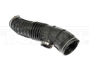 Dorman Air Intake Hose, OE Solutions ™, Molded Assembly, 4 Inch Outside Diameter, Rubber, One Piece, With Clamps – 696-030