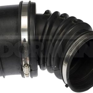 Dorman Air Intake Hose, OE Solutions ™, 19.86 Inch Length, 3.76 Inch Outside Diameter, Rubber, Black, With Clamp – 696-207