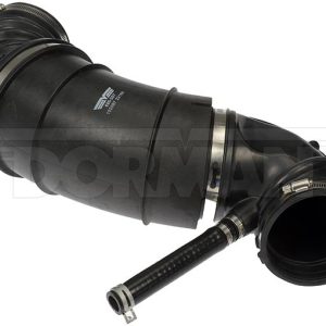 Dorman Air Intake Hose, OE Solutions ™, 19.86 Inch Length, 3.76 Inch Outside Diameter, Rubber, Black, With Clamp – 696-207