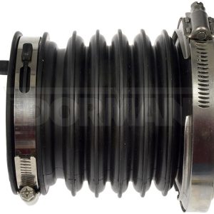 Dorman Air Intake Hose, OE Solutions™, 4.2 Inch Inlet Diameter/ 3.31 Inch Outlet Diameter, 5 Inch Length, Black, Rubber – 696-428