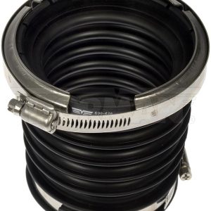 Dorman Air Intake Hose, OE Solutions™, 4.2 Inch Inlet Diameter/ 3.31 Inch Outlet Diameter, 5 Inch Length, Black, Rubber – 696-428