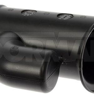 Dorman Air Intake Hose, OE Solutions™, 6 Inch Length, 2.7 Inch Inside/ 4.2 Inch Outside Diameter, Black, Plastic, One Piece, Molded Assembly – 696-537