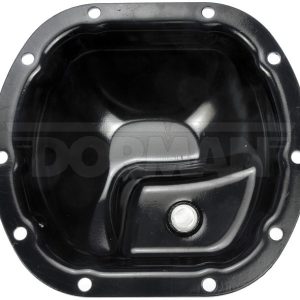 Dorman Differential Cover, OE Solutions™, With Fill Plug, With Drain Plug, Powder Coated, Black, Steel – 697-726