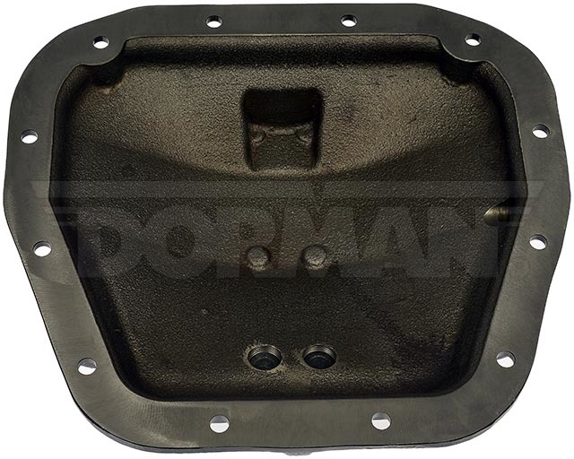 Dorman Differential Cover, OE Solutions ™, 12 Bolt, 9.75 Inch Ring Gear, With Fill Plug, With Drain Plug, Powder Coated, Ductile Iron – 697-734