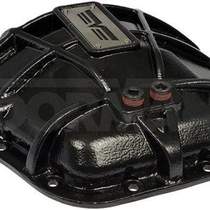 Dorman Differential Cover, OE Solutions ™, 12 Bolt, 9.75 Inch Ring Gear, With Fill Plug, With Drain Plug, Powder Coated, Ductile Iron – 697-734