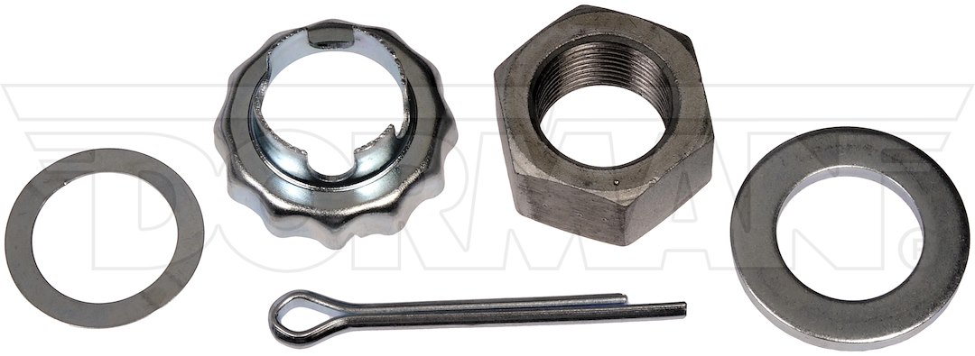 Dorman Wheel Bearing and Hub Assembly, OE Solutions ™, With Knuckle/ Backing Plate/ Hub/ Bearing and Axle Nut – 698-411