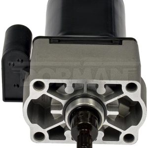Dorman Differential Locker Actuator Motor, OE Solutions ™, Electronic, Aluminum/ Steel, 10 Blade Terminal, With O-Ring/ Splined Shaft – 699-996