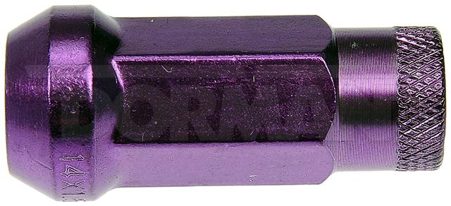 Dorman Lug Nut, Autograde™, M14-1.50 Thread Size, 48 Millimeter Overall Length, 17 Millimeter Hex Size, 60 Degree Conical Seat – 713-685J
