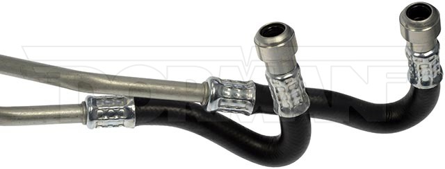 Dorman Auto Trans Oil Cooler Hose Assembly, OE Solutions™, Flexible, 34.3 Inch Length, 329 Degree Fahrenheit Maximum Operating Temperature – 724-019
