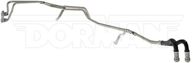 Dorman Auto Trans Oil Cooler Hose Assembly, OE Solutions™, Flexible, 44-1/2 Inch Length, 329 Degree Fahrenheit Maximum Operating Temperature – 724-021