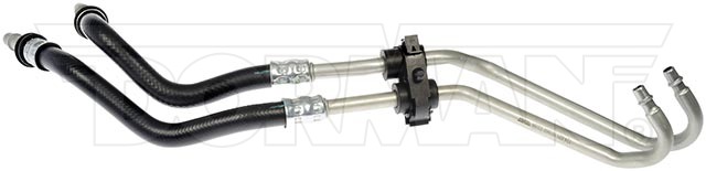 Dorman Auto Trans Oil Cooler Hose Assembly, OE Solutions™, Flexible, Molded Assembly, 22 Inch Length, Rubber/ Steel – 724-601
