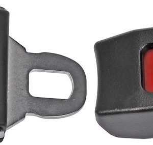 Dorman Seat Belt, OE Style, DOT Approved, 2 Point, 1.875 Inch Width X 90 Inch Length, Latch Release, Black, Single – 74352