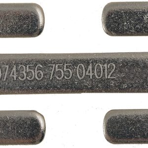 Dorman Child Safety Seat- Seat Belt Locking Clip, Silver, Steel, Carded, Single – 74356