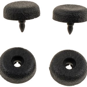 Dorman Seat Belt Buckle Button Stop, Carded, Set of 2 – 74357