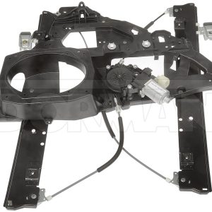 Dorman Window Regulator, OE Solutions™, Metal Plastic, With Motor – 748-598