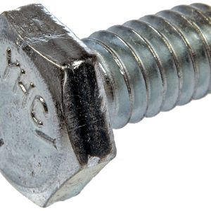Dorman Bolt, Autograde™, Standard Bolt, 5- 0.25-20 X 0.5 Inch Thread Size, Hex Style Head, Chrome, Steel, Pack of 4 – 760-005N
