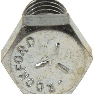 Dorman Bolt, Autograde™, Standard Bolt, 5- 5/16-18 X 0.5 Inch Thread Size, Hex Style Head, Chrome, Steel, Single – 760-105N