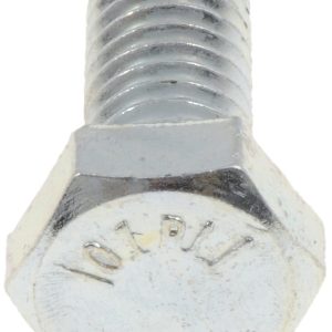Dorman Bolt, Autograde™, Standard Bolt, 5- 5/16-18 X 0.75 Inch Thread Size, Hex Style Head, Chrome, Steel, Pack of 4 – 760-107N
