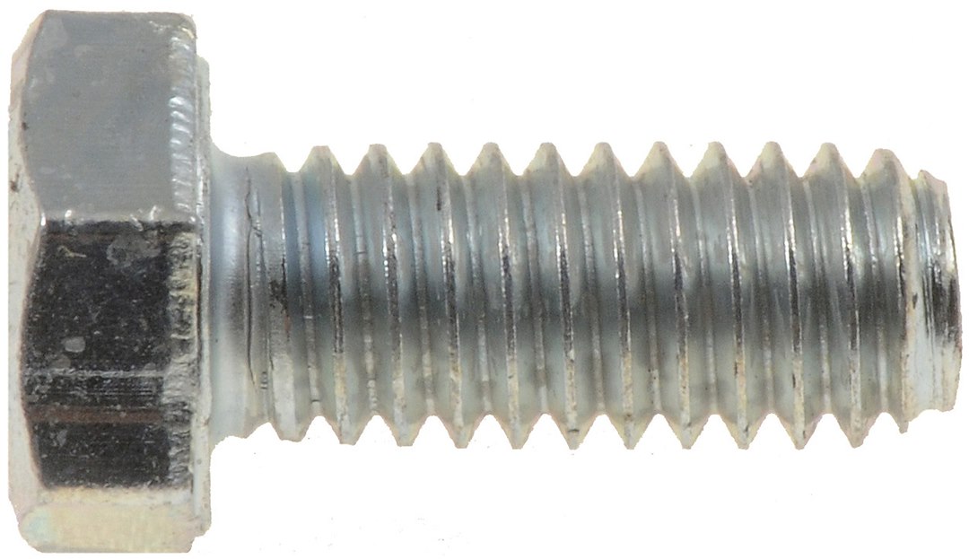 Dorman Bolt, Autograde™, Standard Bolt, 5- 5/16-18 X 0.75 Inch Thread Size, Hex Style Head, Chrome, Steel, Pack of 4 – 760-107N