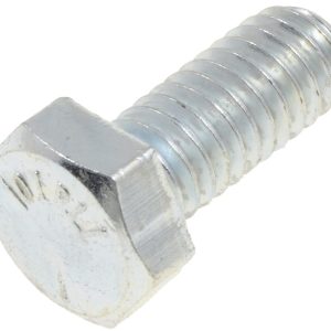 Dorman Bolt, Autograde™, Standard Bolt, 5- 5/16-18 X 0.75 Inch Thread Size, Hex Style Head, Chrome, Steel, Pack of 4 – 760-107N